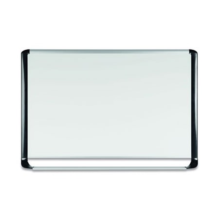 Bi-Silque MasterVisi, Porcelain Magnetic Dry Erase Board, 48x96, White/silver MVI210401